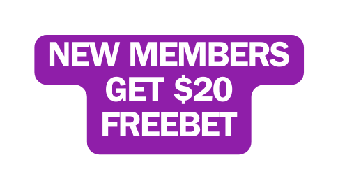 NEW MEMBERS GET 20 FREEBET